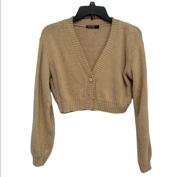 Nasty Gal Cropped Cardigan - Picture 4 of 4